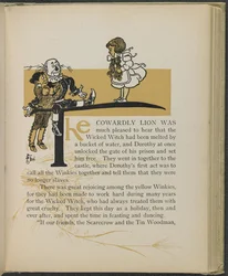 Illustrazione da "Il meraviglioso mago di Oz" di Lyman Frank Baum