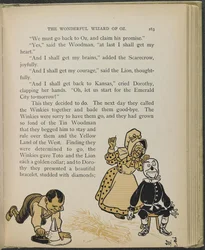 Illustrazione da "Il meraviglioso mago di Oz" di Lyman Frank Baum