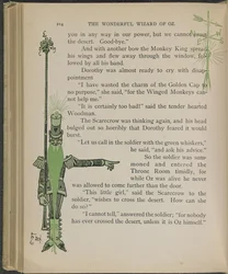 Illustrazione da "Il meraviglioso mago di Oz" di Lyman Frank Baum