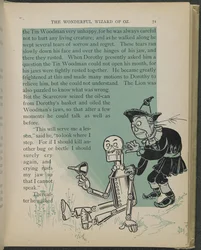 Illustrazione da "Il meraviglioso mago di Oz" di Lyman Frank Baum
