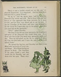 Illustrazione da "Il meraviglioso mago di Oz" di Lyman Frank Baum