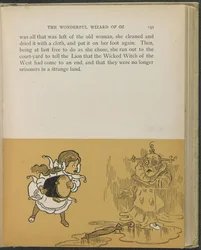 Illustrazione da "Il meraviglioso mago di Oz" di Lyman Frank Baum