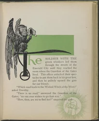 Illustrazione da "Il meraviglioso mago di Oz" di Lyman Frank Baum