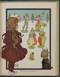 Illustrazione da "Il meraviglioso mago di Oz" di Lyman Frank Baum