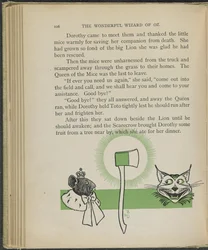 Illustrazione da "Il meraviglioso mago di Oz" di Lyman Frank Baum