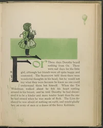 Illustrazione da "Il meraviglioso mago di Oz" di Lyman Frank Baum