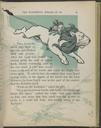 Illustrazione da "Il meraviglioso mago di Oz" di Lyman Frank Baum