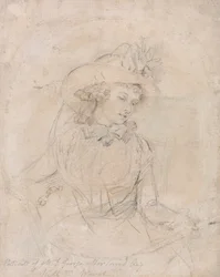 Studio di ritratto della signora George Morland