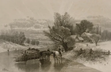 La via più vicina in inverno