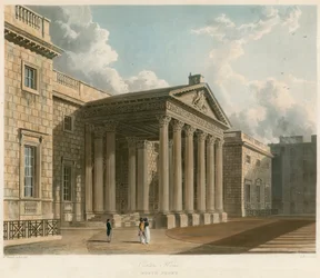 Carlton House, Londra, fronte nord