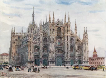 Milano. Il Duomo
