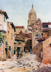 Salamanca, una vecchia strada