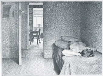 Interno con nudo