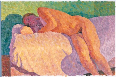 Nudo con volto in ombra, 2000