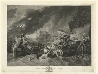 La battaglia di Capo La Hogue, 1692