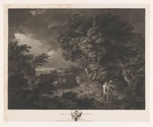 Paesaggio tempestoso con Didone ed Enea