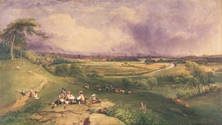 Manchester dalla scogliera, Higher Broughton