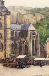 La Piazza del Mercato, Dinant