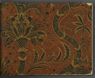 Libro campionario di carta da parati, prima del 1917 (stampa)