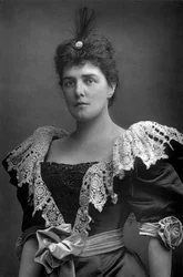 Lady Randolph Churchill 1854-1921, bellezza della società americana, 1893