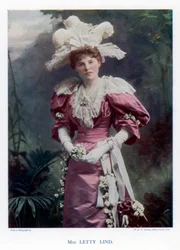 Letty Lind, attrice e ballerina, 1901