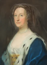 Ritratto di signora (disegno a pastello)