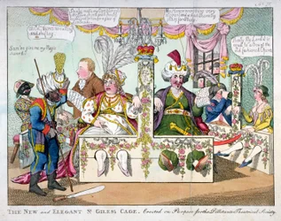 La nuova ed elegante gabbia di St Giles, 1802