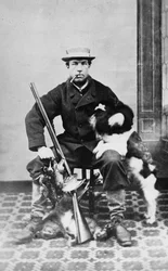 Willoughby Wallace Hooper dopo la caccia, c.1860-80