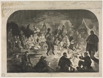 Un Bivacco sul Potomac, 1861