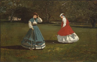Una partita di croquet