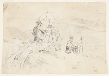 Artisti che disegnano nelle White Mountains