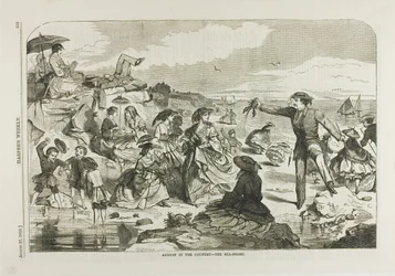 Agosto in campagna - La riva del mare