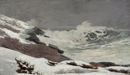 Costa in inverno, 1892