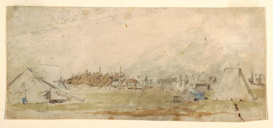 Disegno, accampamento dell