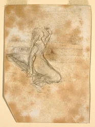 Disegno, Scena di spiaggia, 1881-82
