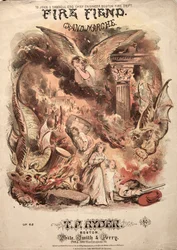 Fire Fiend - Copertina di spartito