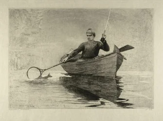 Pesca a mosca, Lago Saranac