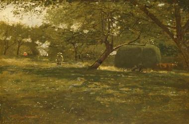 Scena di raccolto, ca. 1873