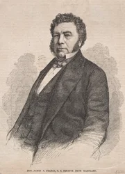 On. James A. Pearce, senatore degli Stati Uniti dal Maryland, 1859