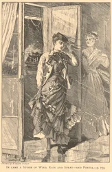 Arrivò una tempesta di vento, pioggia e spruzzi - e Portia, da The Galaxy, dicembre 1869