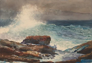 Marea in arrivo, Scarboro, Maine, 1883