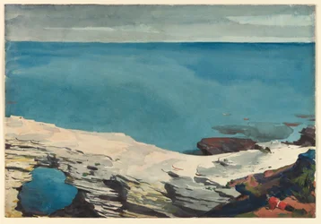 Ponte naturale, Bermuda, 1901 circa (acquerello)