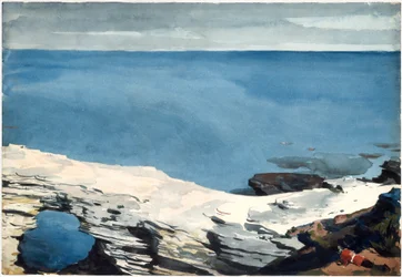 Ponte naturale, Bermuda, 1901 circa (acquerello)