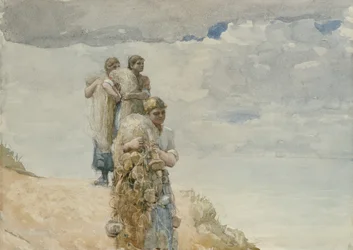 Sulla scogliera, Cullercoats, c.1881-82