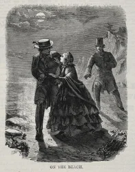 Sulla spiaggia, 1860