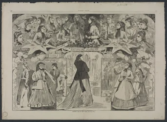 Giorno di apertura a New York, 1868