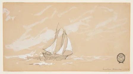 Schooner con tre dories