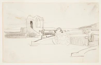 Studio per "Faro, ingresso del porto, Santiago de Cuba"