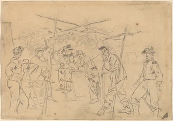 Tenda del venditore, 3° Cavalleria della Pennsylvania