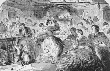 La festa delle mele, illustrazione da 